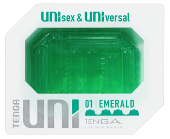 5004373 TENGA UNI Emerald masturbátor