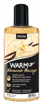 618101 Hrejivý masážny olej Joydivision WARMup Vanilla