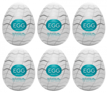 5000130 Set TENGA Easy Beat Egg WAVY II
