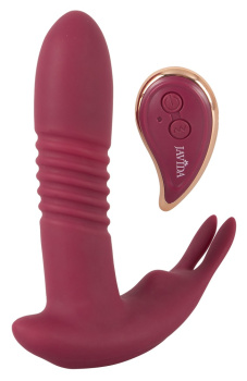 555380 Javida RC Hands-free 3 Function Vibrator