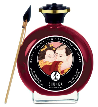 628131 Shunga Body Painting Strawberry Sparkling Wine