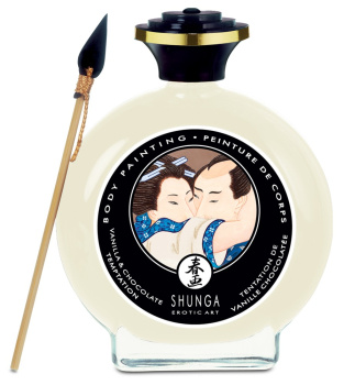 628123 Shunga Body Painting Vanilla & Chocolate Temptation