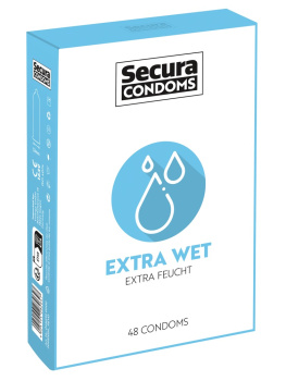 416592 Kondómy Secura Extra Wet 48 ks