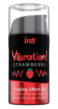 630900 intt Vibration! Strawberry stimulačný gél