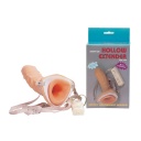 30-25187 Latexový návlek na penis s vibrátorom