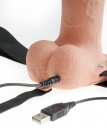 598810 Vibračný dutý penis s postrojom