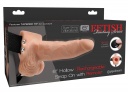 598828 Vibračný dutý penis s postrojom a ovládačom