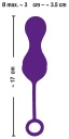 551066 Vibračné venušine guličky s ovládačom