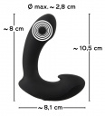 553026 Vibrátor ANOS Prostate Butt Plug with Vibration