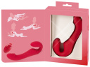 555550 Párový vibrátor Strapless Strap-On 3
