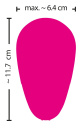 553425 Vibrátor na klitoris Thumping Touch Vibrator