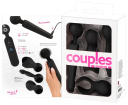 555614 Masážna hlavica Couples Choice s 3 nástavcami