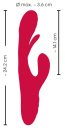 5402050 Sweet Smile Rabbit Vibrator with G-Spot Stimulation