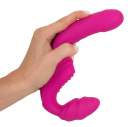 550523 Párový vibrátor bez postroja Vibrating Strapless Strap-on 2