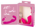 550523 Párový vibrátor bez postroja Vibrating Strapless Strap-on 2