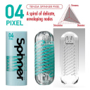 538302 Tenga Spinner Shell Pixel masturbátor