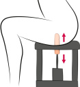 559644 The Banger Sit-On Climaxer kreslo