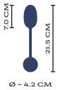 5404860 Intense RC Vibrating Egg vibračné vajíčko
