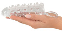 516988 Návlek na penis s krúžkom Crystal Clear